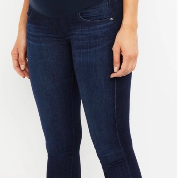 Citizens of humanity Belly Panel dark wash maternity skinny jeans - Picture 2 of 7